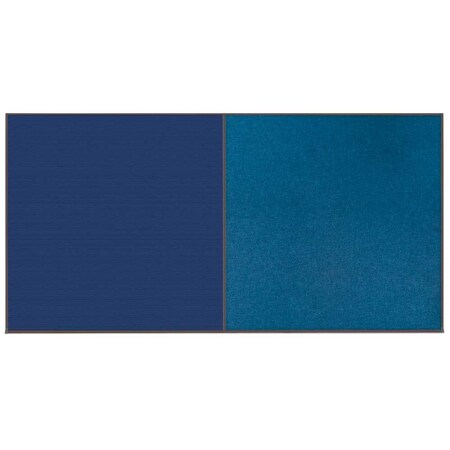 United Visual Products Enclosed Corkboard, 1 Door, 72"x36", 4" Fra, UV3411-GOLD-COBACC UV3411-GOLD-COBACC